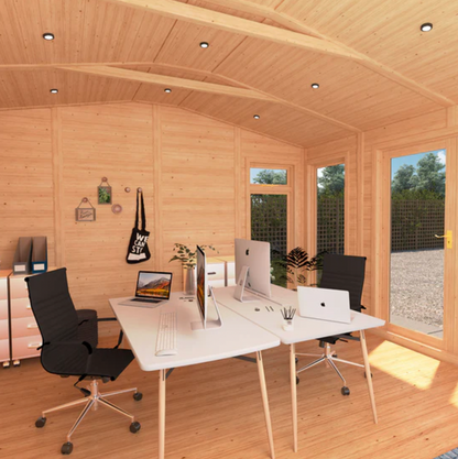 The Rufford Insulated Garden Room 4m x 3m - Ornate Outbuildings 