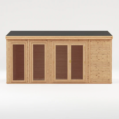 The Rufford Insulated Garden Room 5m x 3m - Ornate Outbuildings 