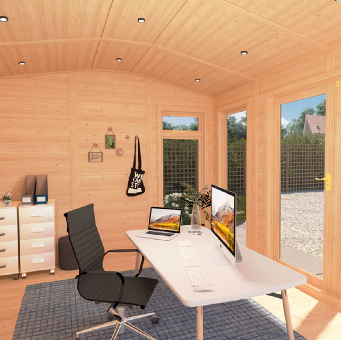 The Rufford Insulated Garden Room 5m x 3m - Ornate Outbuildings 