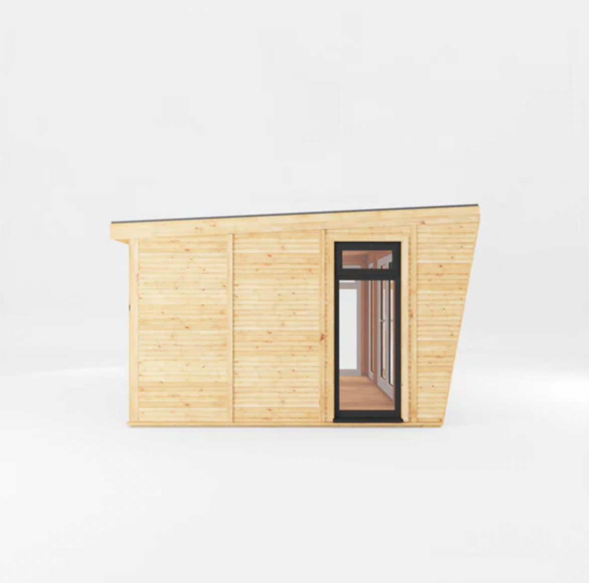 The Harlow Insulated Garden Room 4m x 3m with Anthracite UPVC (Windows & Doors) - Ornate Outbuildings 