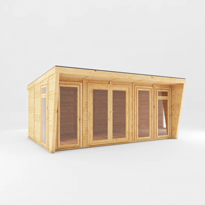 The Harlow Insulated Garden Room 5m x 3m - Ornate Outbuildings 