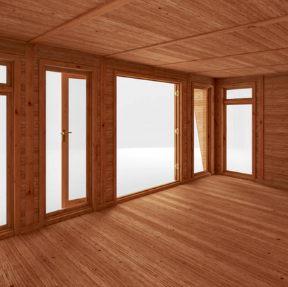 The Harlow Insulated Garden Room 5m x 3m - Ornate Outbuildings 