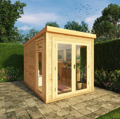 2 x 3m DIY Insulated Garden Room - Ornate Outbuildings 