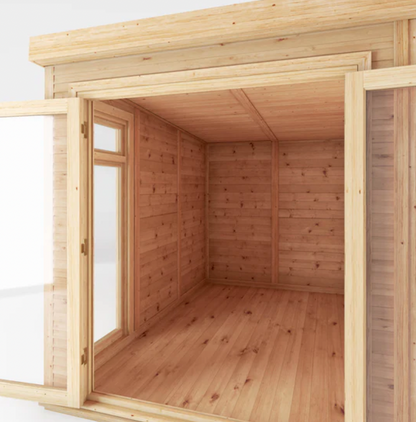 2 x 3m DIY Insulated Garden Room - Ornate Outbuildings 