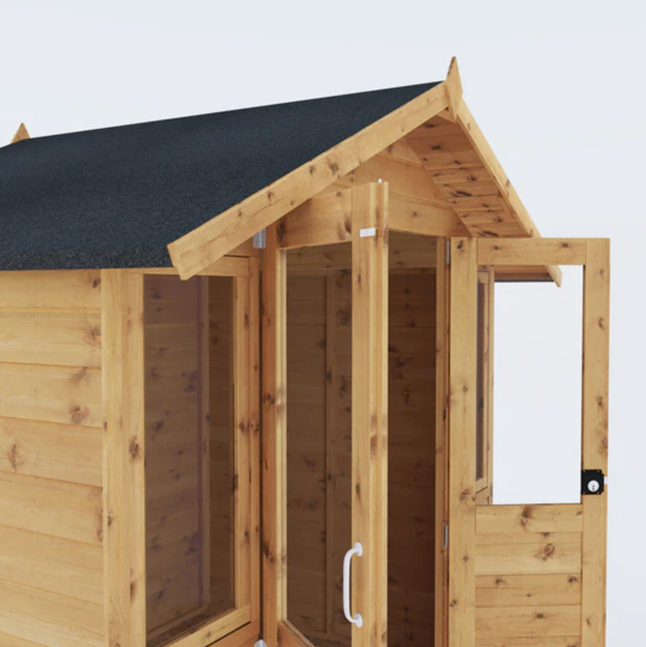 7 x 5 Traditional Double Door Summerhouse - Ornate Outbuildings 