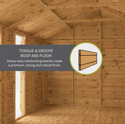 8 x 6 Maine Summerhouse - Ornate Outbuildings 