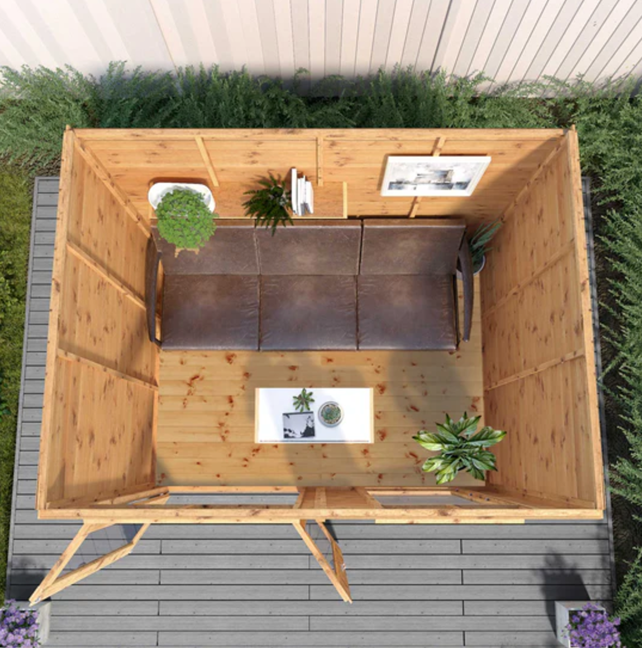 8 x 6 Maine Summerhouse - Ornate Outbuildings 