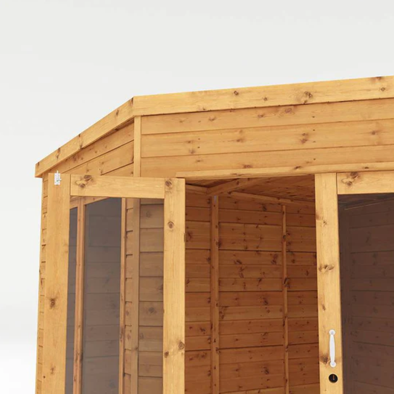 9 x 9 Premier Corner Summerhouse - Ornate Outbuildings 