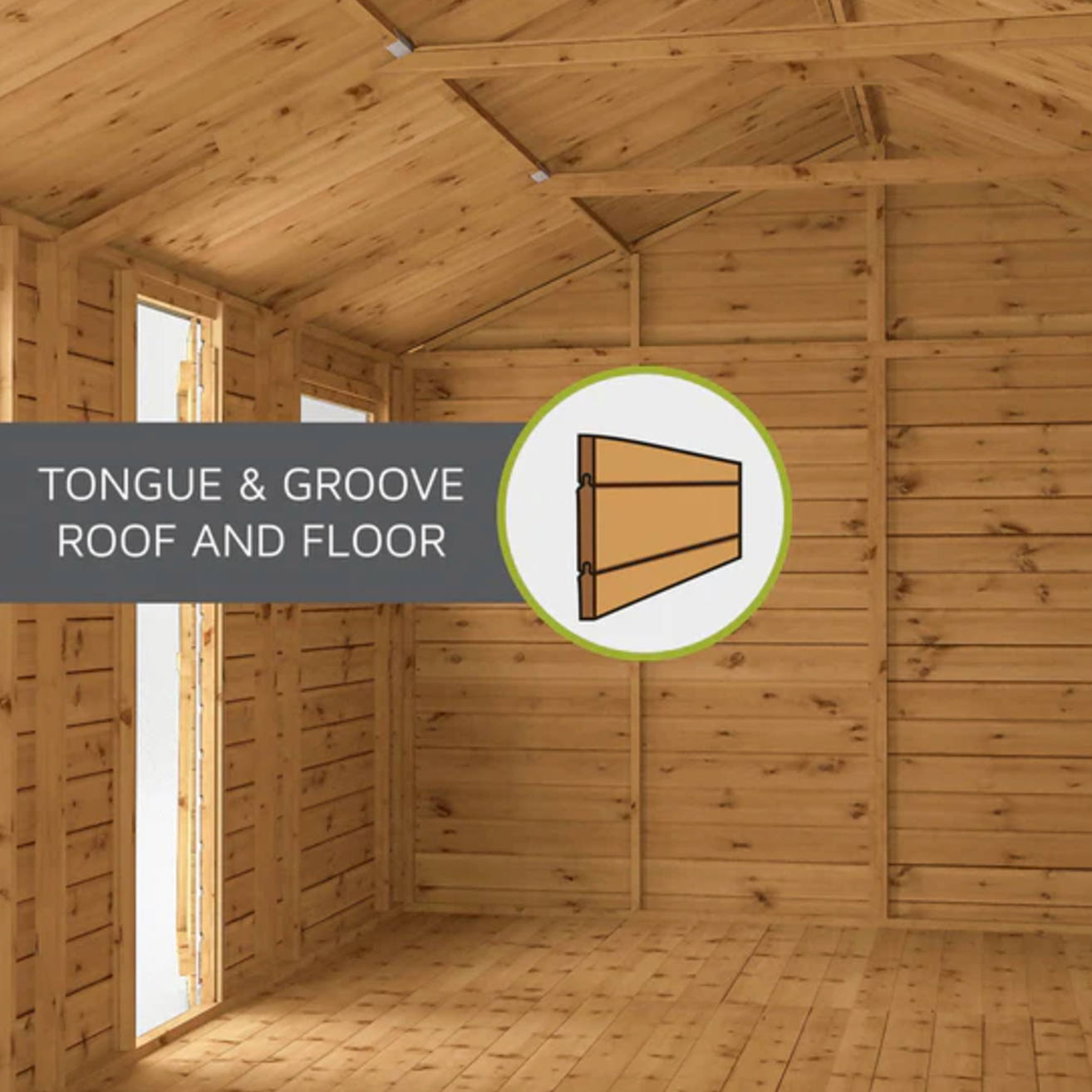 9 x 9 Premier Corner Summerhouse - Ornate Outbuildings 