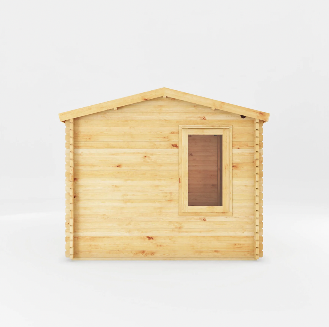 3m x 3m Home Office Elite Log Cabin - 44mm - Ornate Outbuildings 