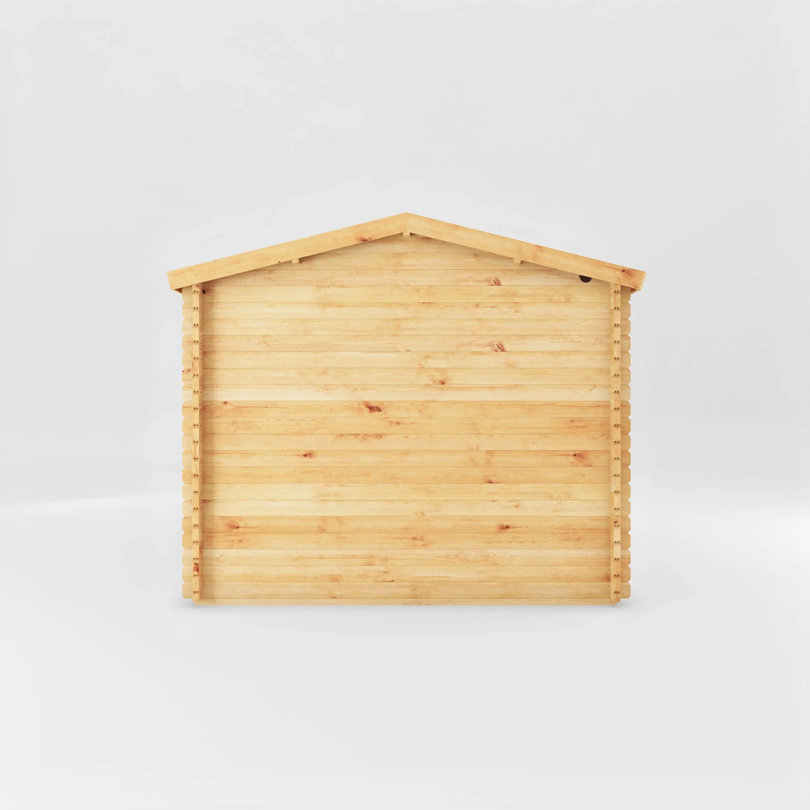 4m x 3m Home Office Studio Log Cabin - UPVC White - Ornate Outbuildings 