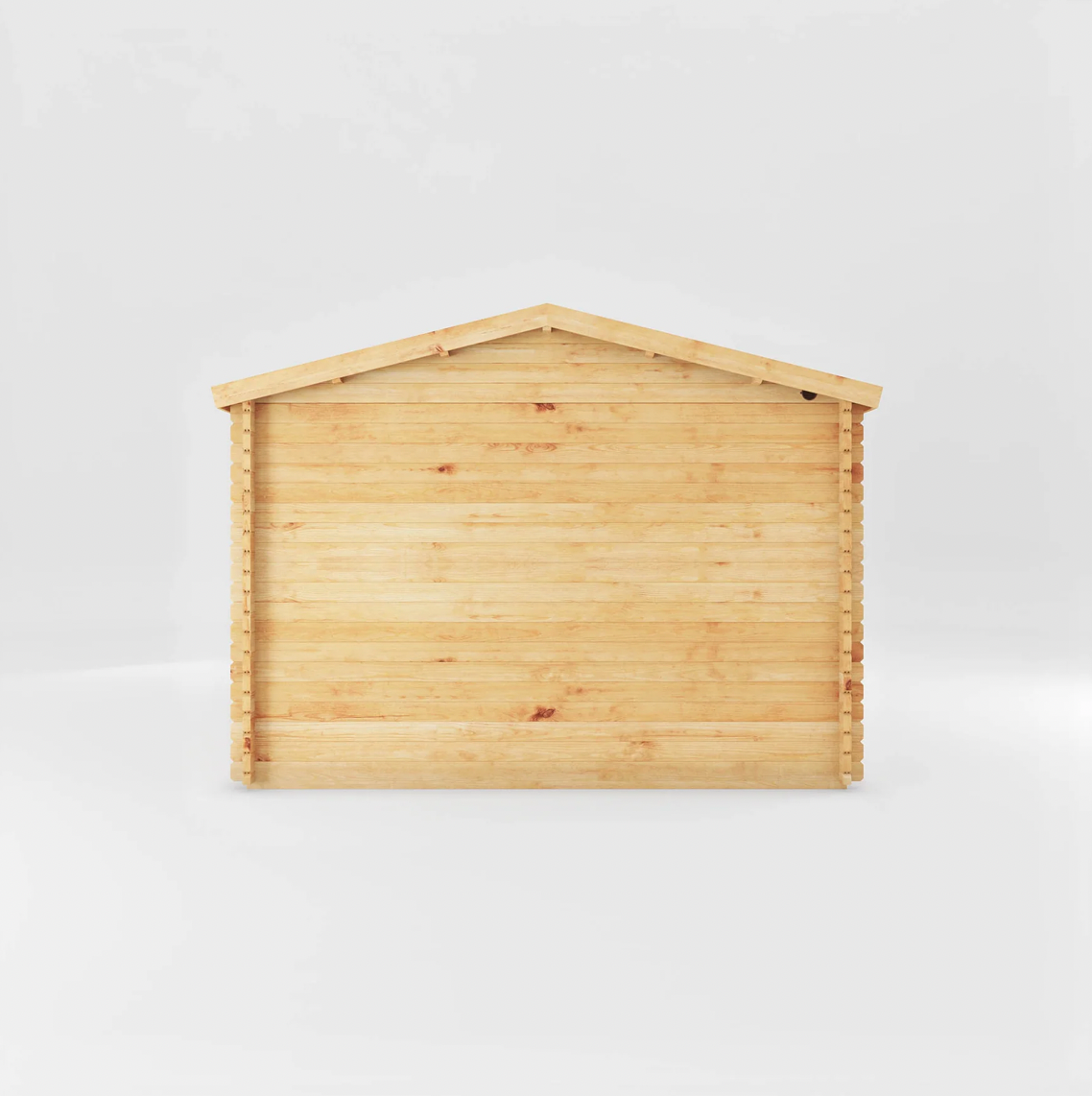 4.5m x 3.5m Home Office Studio Log Cabin - UPVC Oak - Ornate Outbuildings 