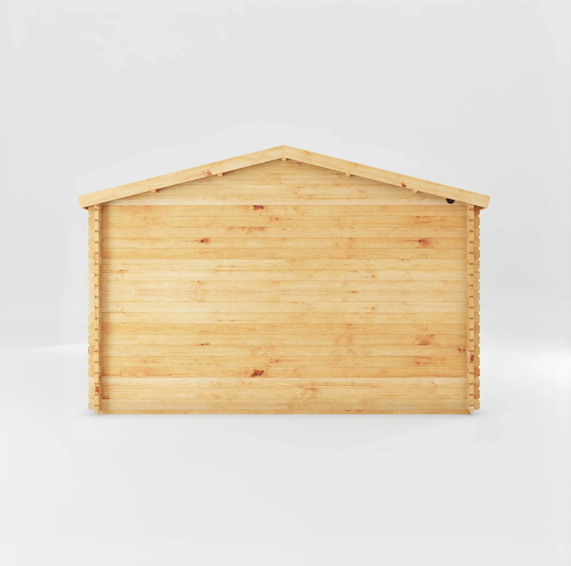 5m x 4m Home Office Studio Log Cabin - UPVC White - Ornate Outbuildings 