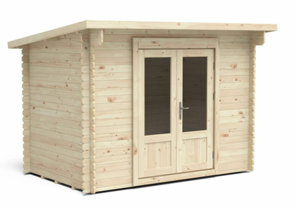 Forest Garden 3 x 2m Harwood Log Cabin Underlay and Felt 34 - Ornate Outbuildings 