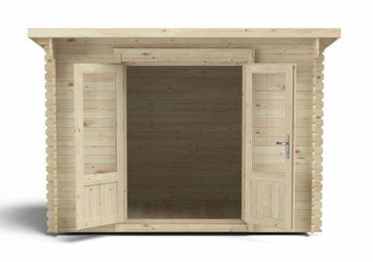 Forest Garden 3 x 2m Harwood Log Cabin Underlay and Felt 34 - Ornate Outbuildings 