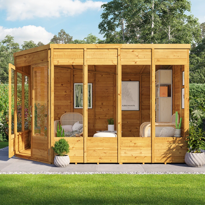 BillyOh Renna Tongue and Groove Corner Summerhouse