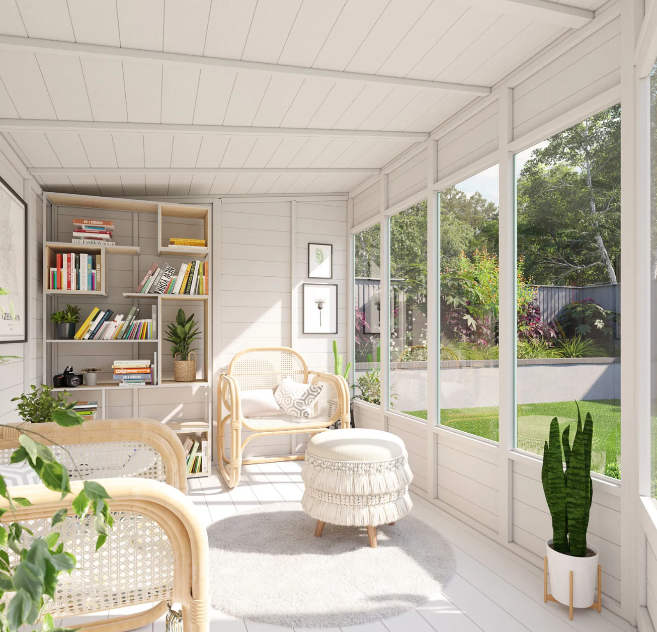 BillyOh Renna Tongue and Groove Corner Summerhouse