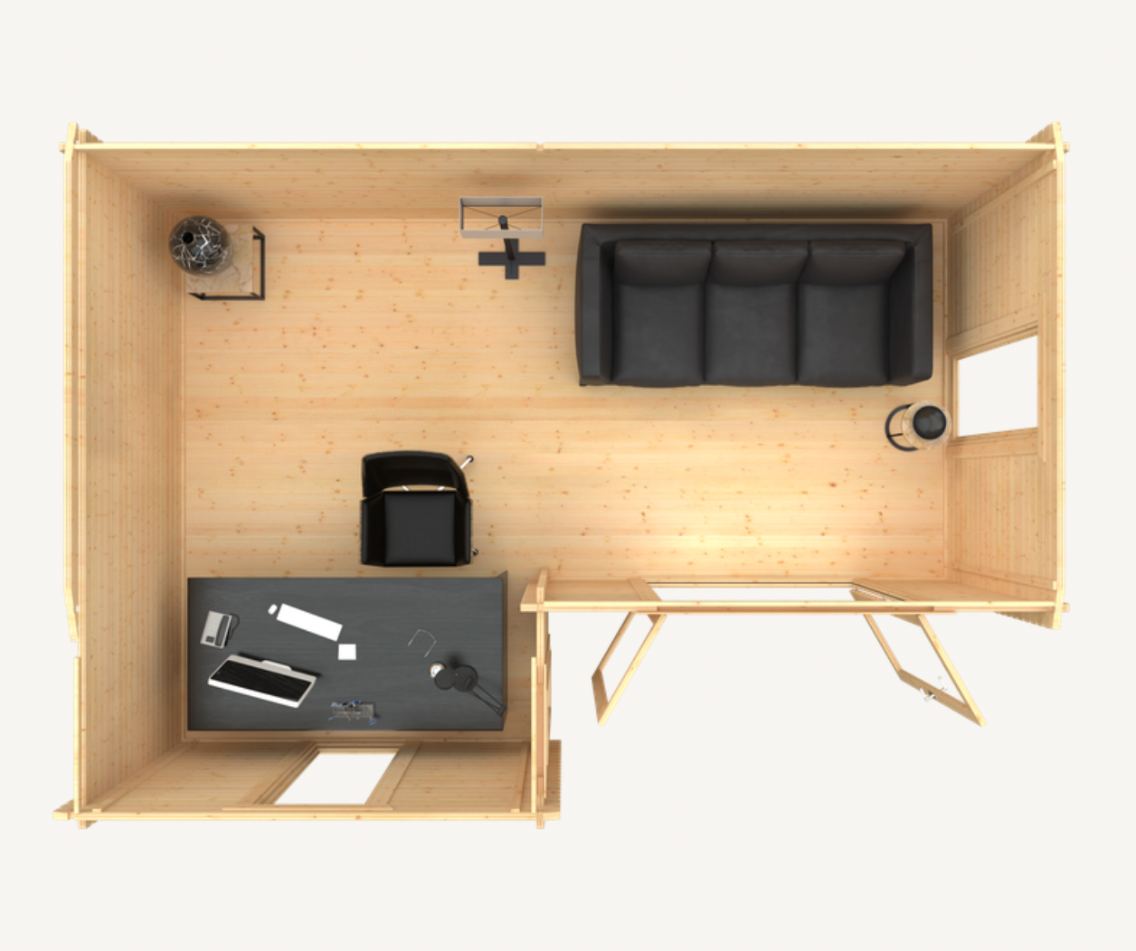 The L-Shaped Cabin- 44mm