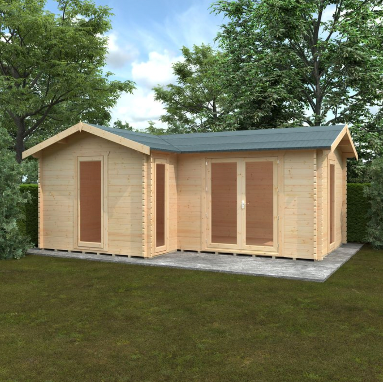 The L-Shaped Cabin- 44mm